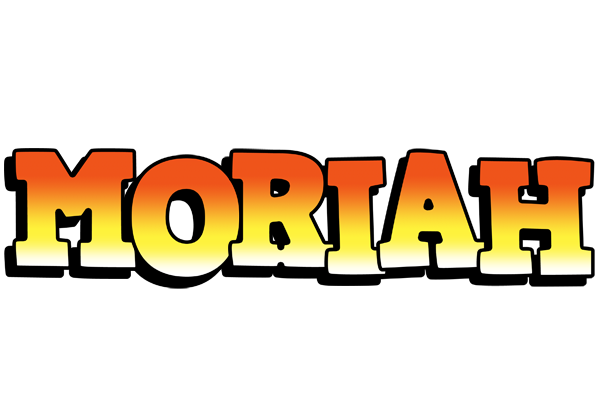 Moriah sunset logo