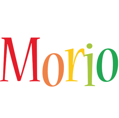Morio birthday logo