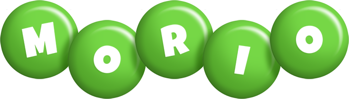 Morio candy-green logo