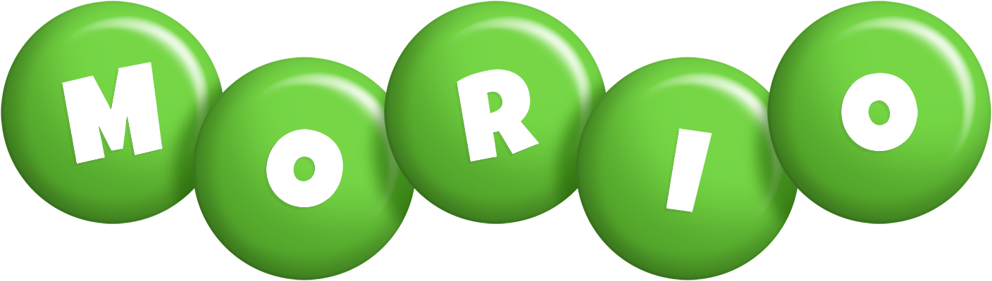 Morio candy-green logo