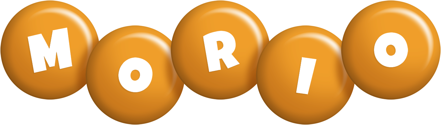 Morio candy-orange logo