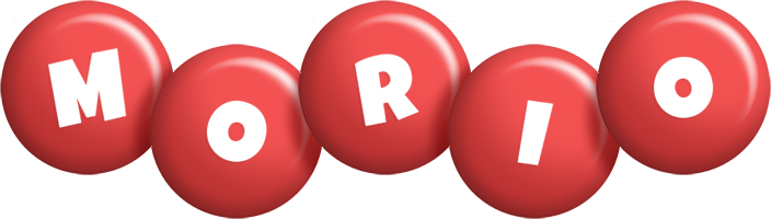 Morio candy-red logo