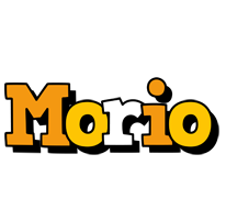 Morio cartoon logo