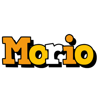 Morio cartoon logo