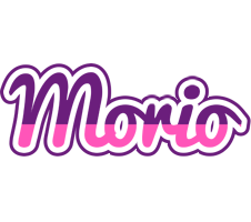 Morio cheerful logo