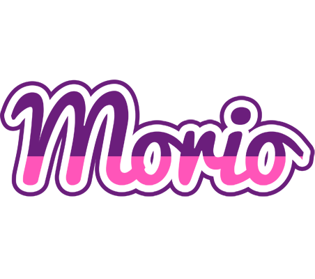 Morio cheerful logo