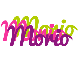 Morio flowers logo