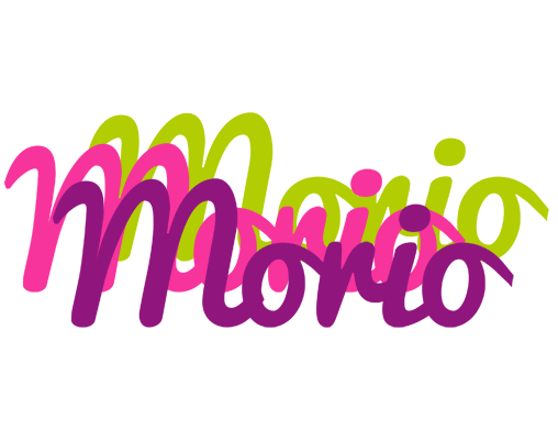 Morio flowers logo