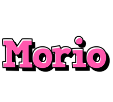 Morio girlish logo