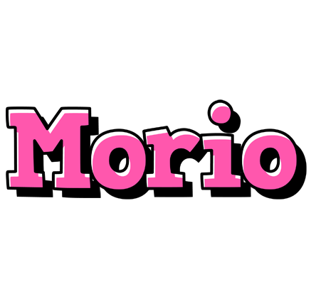 Morio girlish logo