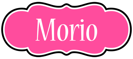 Morio invitation logo