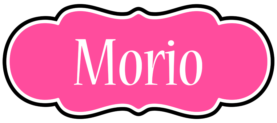 Morio invitation logo