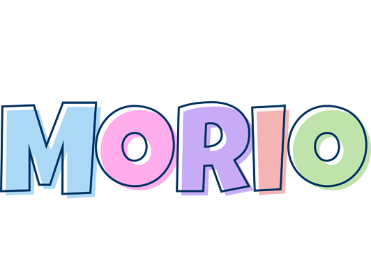 Morio pastel logo
