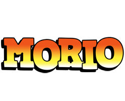 Morio sunset logo