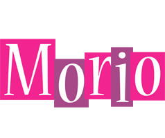 Morio whine logo