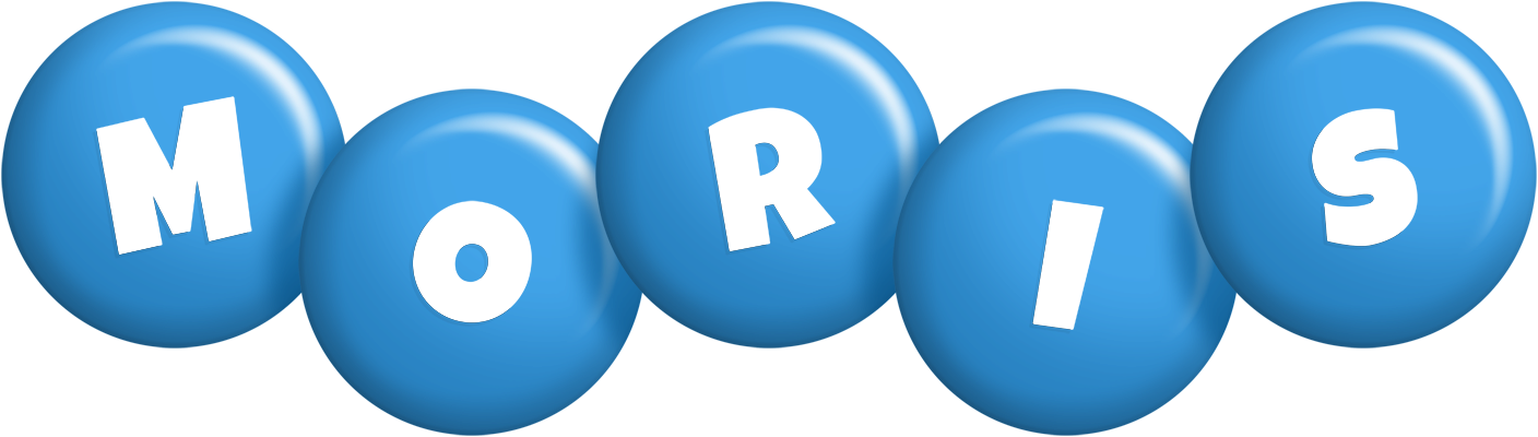 Moris candy-blue logo