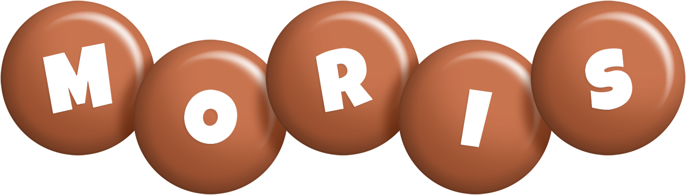 Moris candy-brown logo