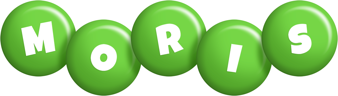 Moris candy-green logo
