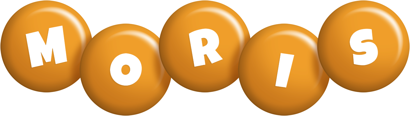 Moris candy-orange logo