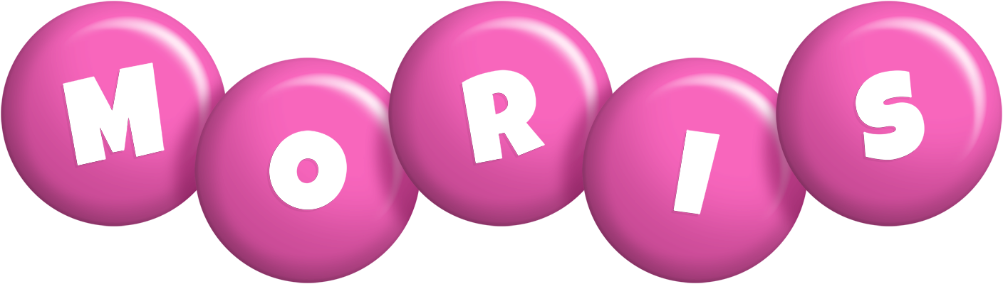 Moris candy-pink logo