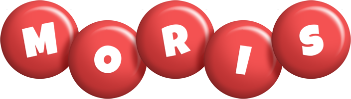 Moris candy-red logo
