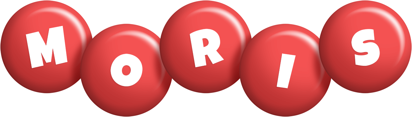 Moris candy-red logo
