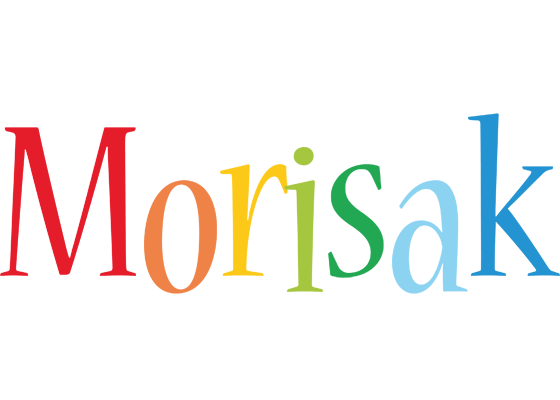 Morisak birthday logo