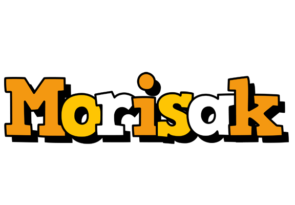 Morisak cartoon logo