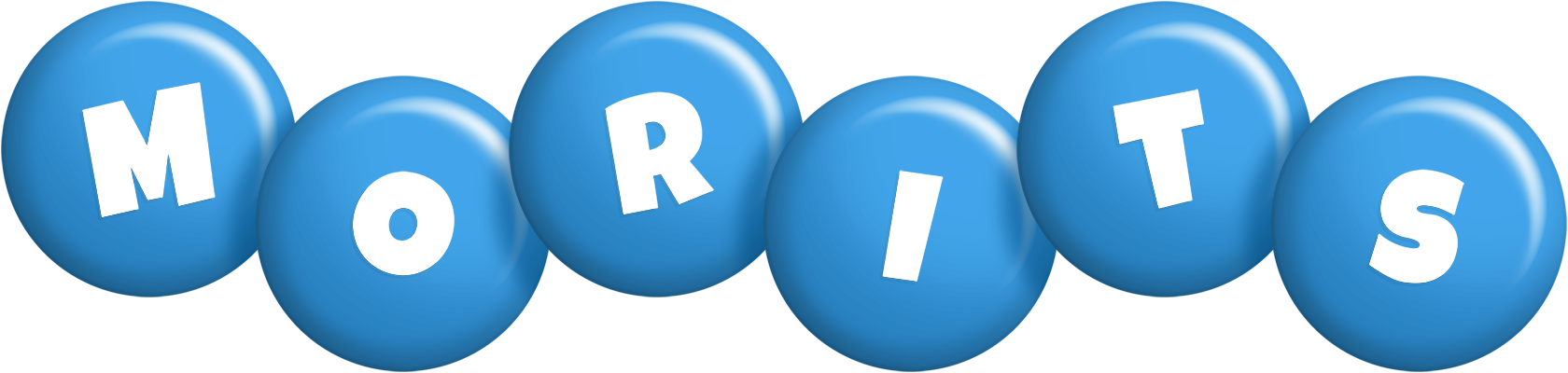 Morits candy-blue logo