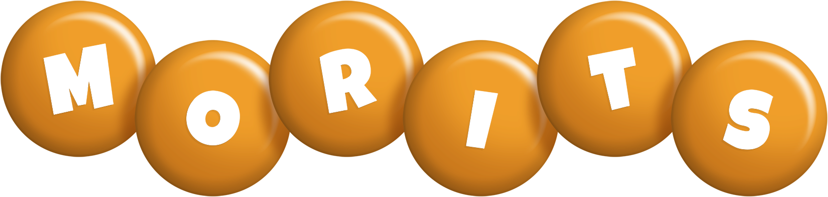 Morits candy-orange logo