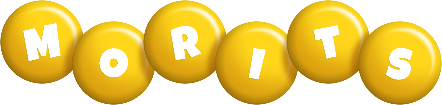 Morits candy-yellow logo