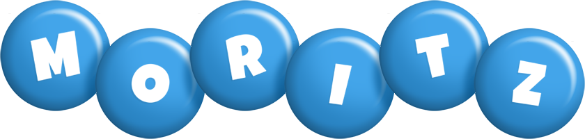 Moritz candy-blue logo