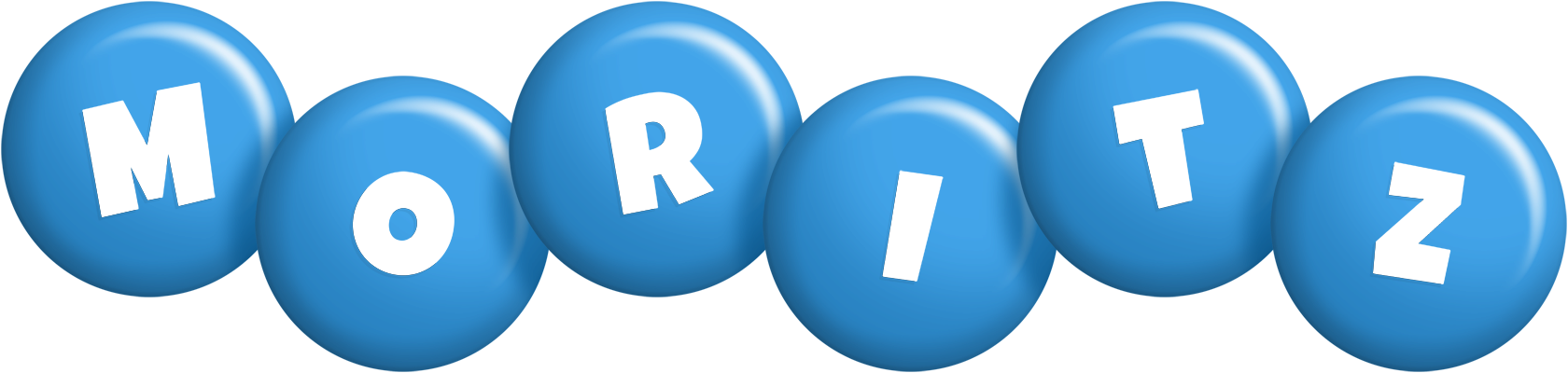 Moritz candy-blue logo