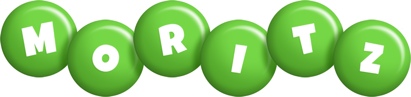 Moritz candy-green logo