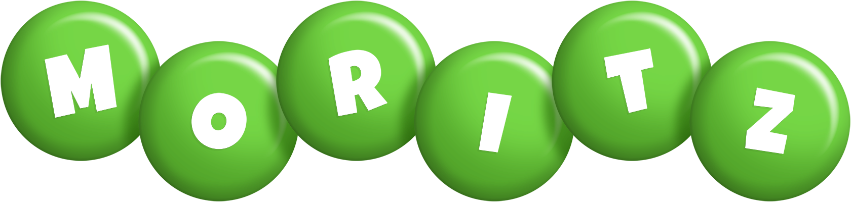 Moritz candy-green logo