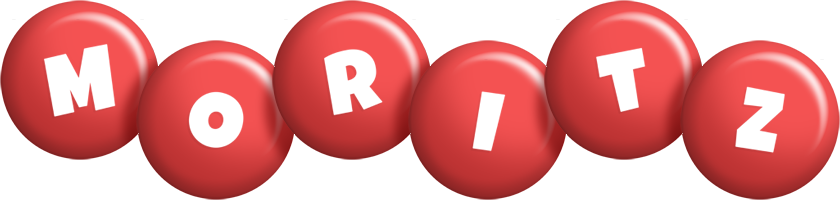 Moritz candy-red logo