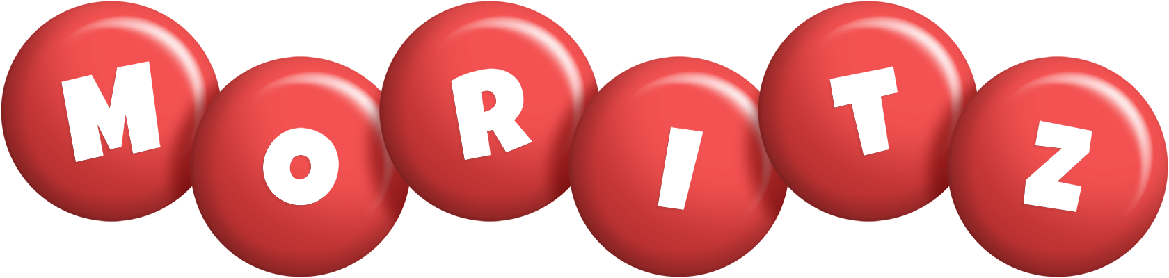 Moritz candy-red logo