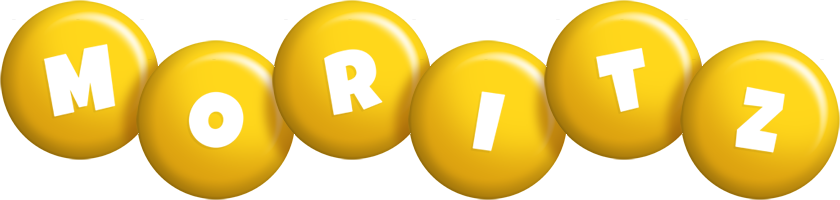 Moritz candy-yellow logo