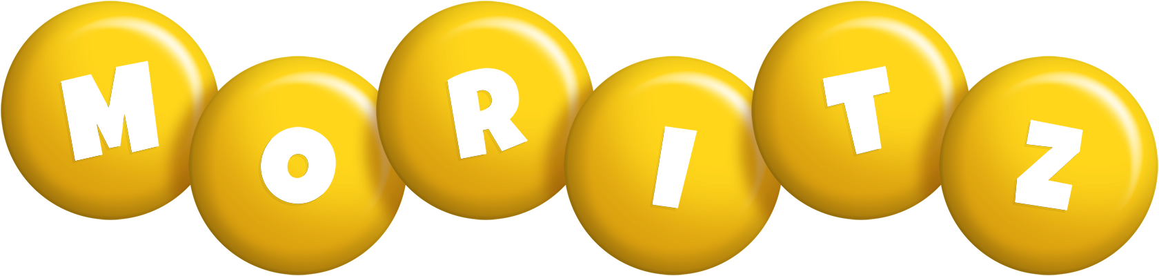 Moritz candy-yellow logo