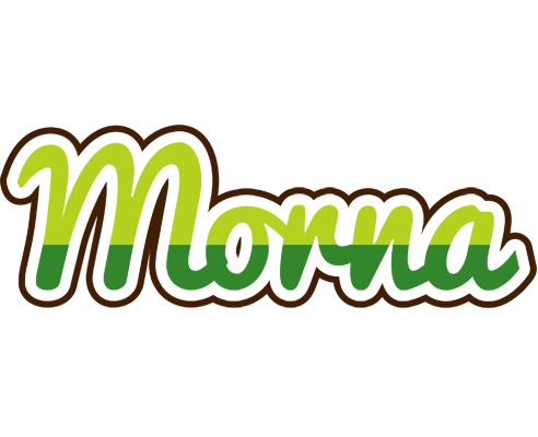 Morna golfing logo