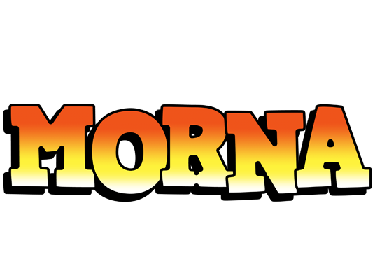 Morna sunset logo