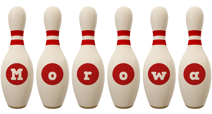 Morowa bowling-pin logo