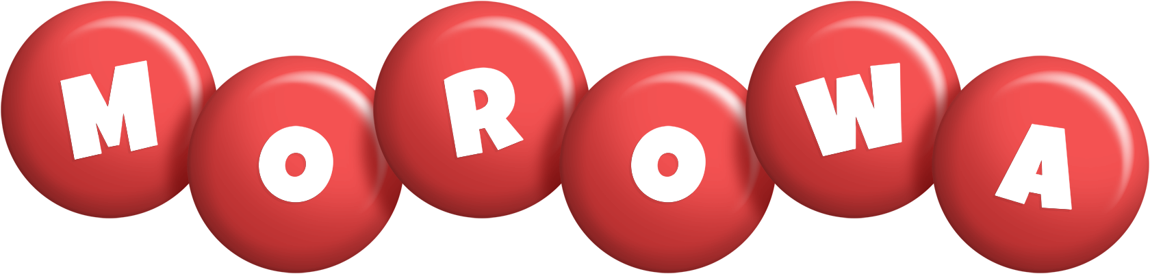 Morowa candy-red logo