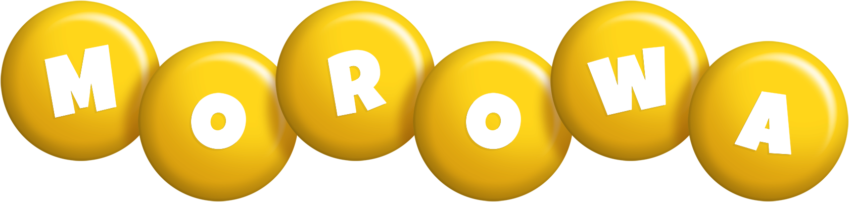 Morowa candy-yellow logo