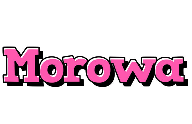 Morowa girlish logo