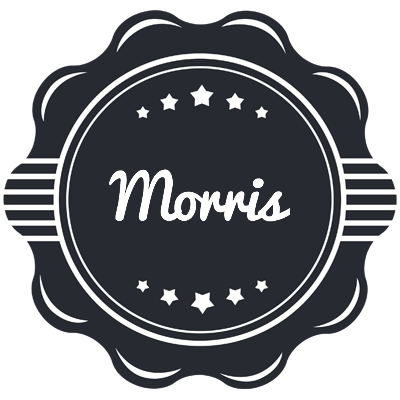Morris badge logo