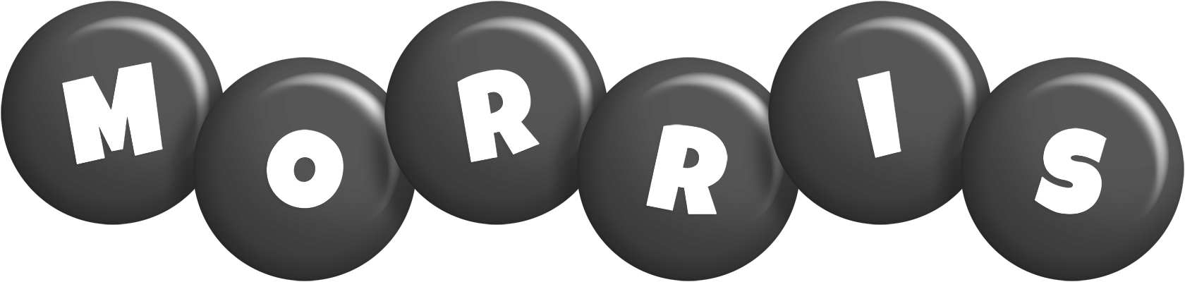 Morris candy-black logo