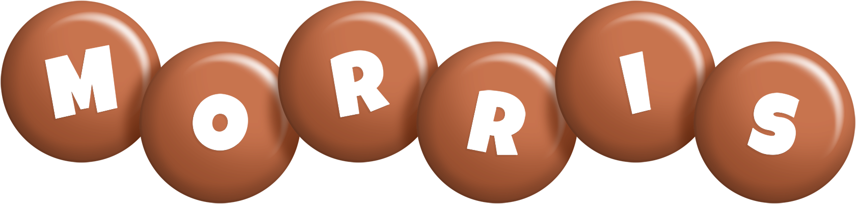 Morris candy-brown logo