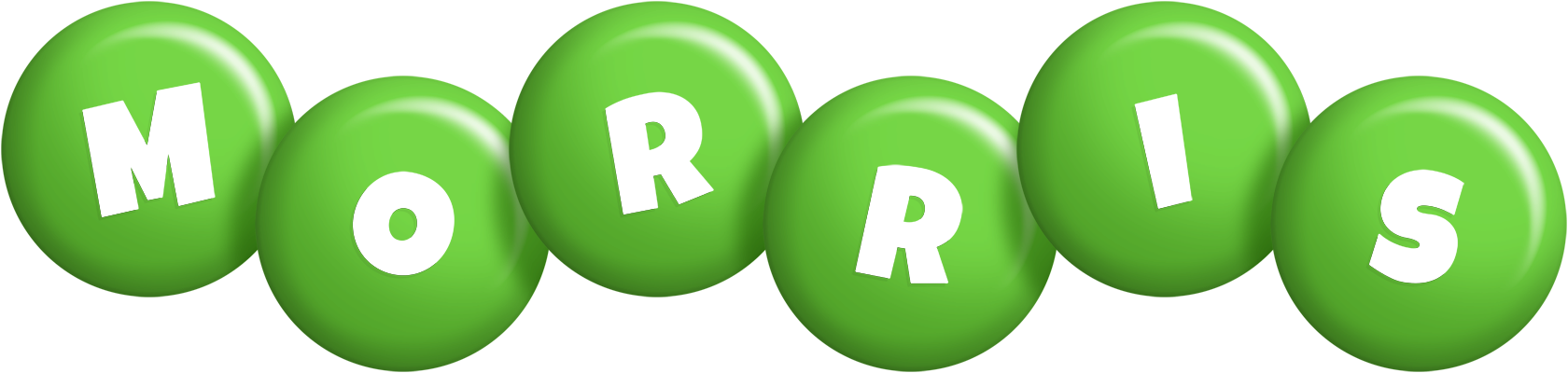 Morris candy-green logo