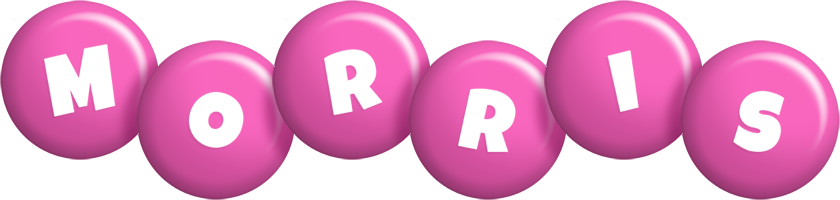 Morris candy-pink logo